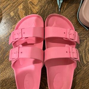 Pink Slide Sandals
